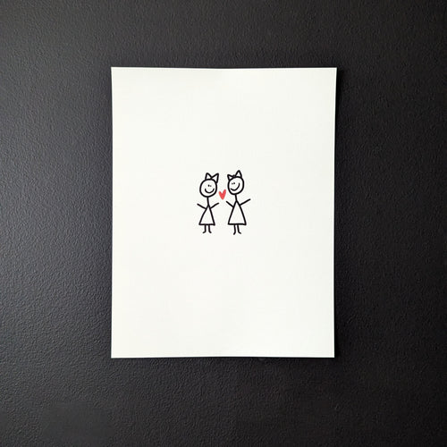 Stick Love (Ladies) Print