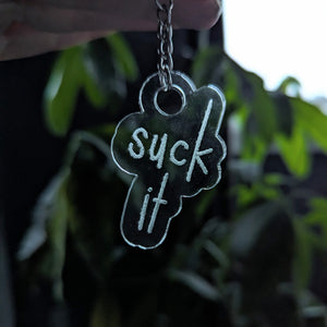 Suck It Keychain