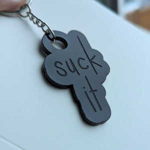 Suck It Keychain