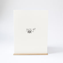 Load image into Gallery viewer, BDE Card